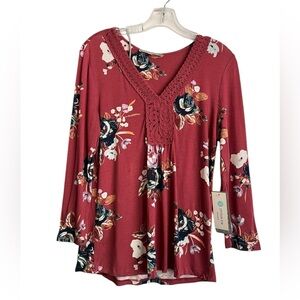 Daniel Rainn Multicolored Blouse NWT - Size: Small